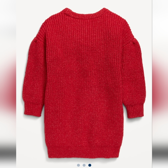 NWT Old Navy Red Sweater Dress - Picture 2 of 2